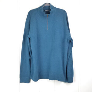 Rodd and Gunn Sweater Mens SZ XL 1/4 Zip Pullover Mock Neck Business Casual